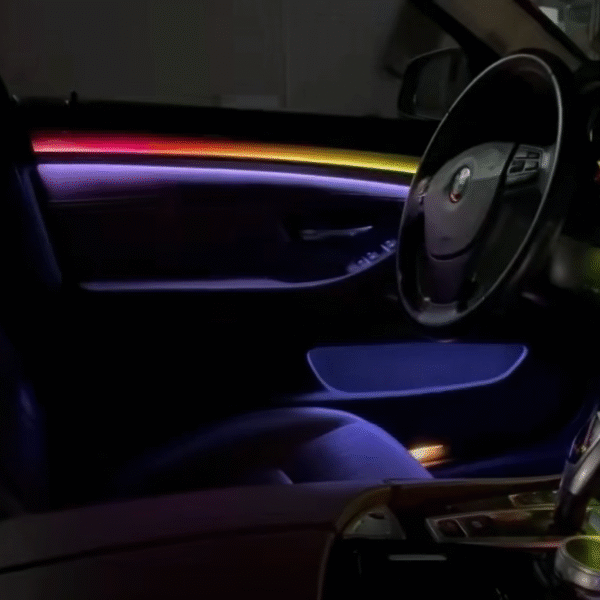 RHD Dynamic Ambient Light Car System Control Interior LED Lighting Upgrade Accessories for BMW 5 Series F18 2011-2017