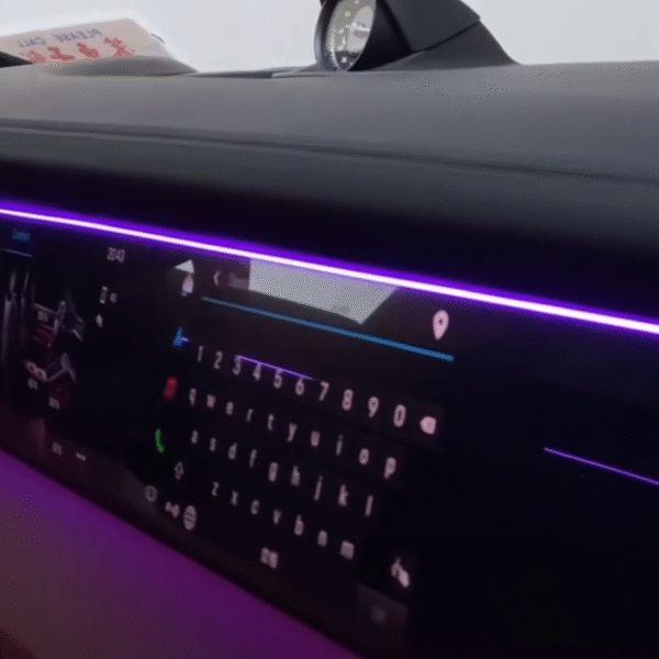 Direct Selling for Porsche Taycan (2019-2024) Interior Auto Lighting Upgrade Colorful Ambient Light Illumination