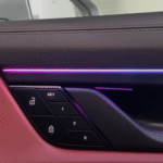 Direct Selling for Porsche Taycan (2019-2024) Interior Auto Lighting Upgrade Colorful Ambient Light Illumination