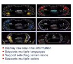 Direct Selling 10.25-INCH Screen LCD Instrument Panel Dashboard Speedometer Digital Cluster for bmw 3 Series E90 E92 E60