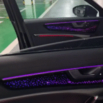 Auto Decorative Ambient Light Car Saddle LED Atmosphere Lamp Interior Luminous Trim for Audi A7 C8 2012-2018