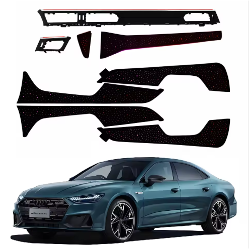 Auto Decorative Ambient Light Car Saddle LED Atmosphere Lamp Interior Luminous Trim for Audi A7 C8 2012-2018